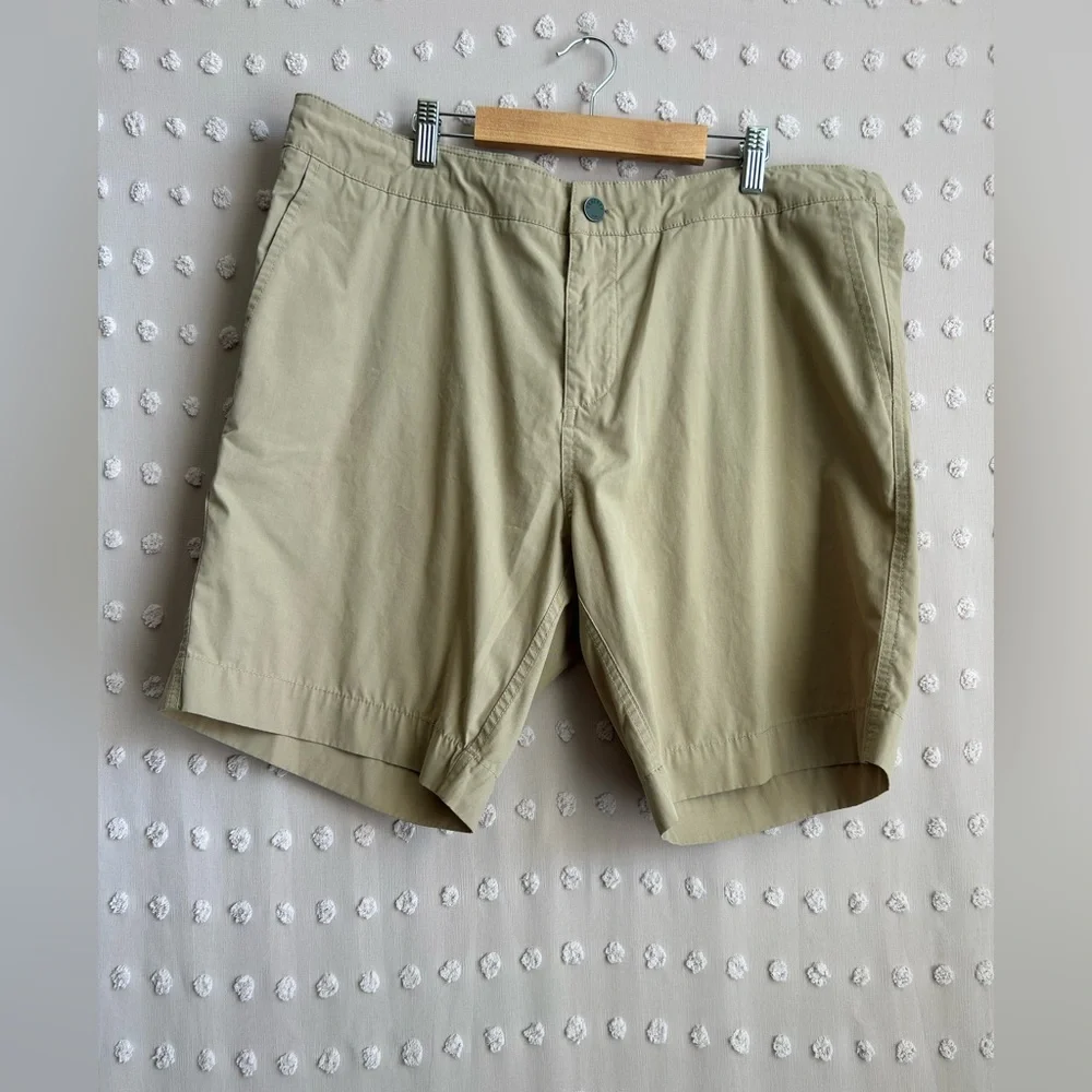 Faherty Men’s‎ All Day Short 9” Inseam Sz 36 Khaki